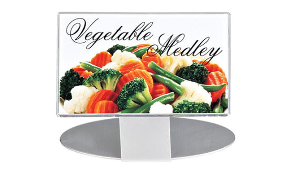 Buffet display rechthoekig